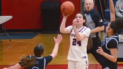 Second-half burst propels Spartan women