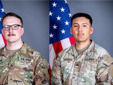 Two Iowa soldiers killed in Syria