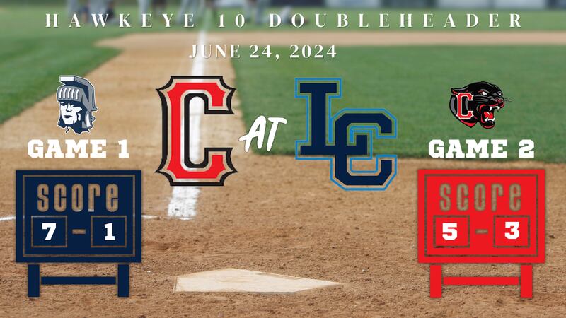 Lewis Central wins game one 7-1, Creston takes game two 5-3