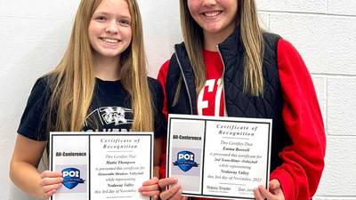 VB: Wolverine duo on all-conference