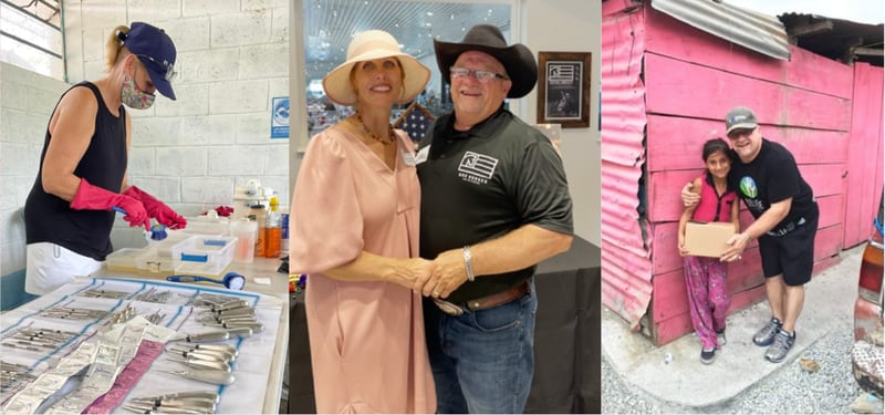 Michelle and Wayne Hanson are heavily involved in two nonprofits — El Faro in Guatemala and War Horses for Veterans in Stilwell, Kansas.