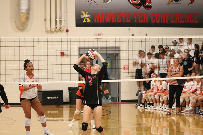 Creston volleyball shows valiant effort against Red Oak Creston News