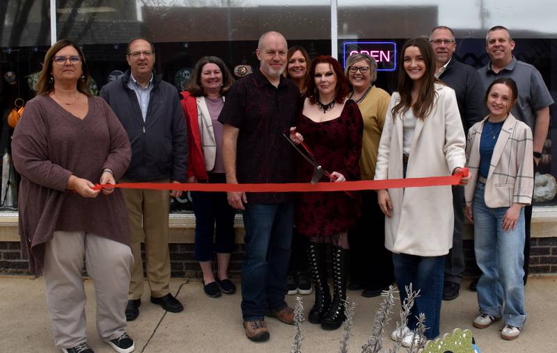 Crystals and Wood has a new owner in Jennifer Caplinger, who held a ribbon cutting and grand re-opening March 10.
