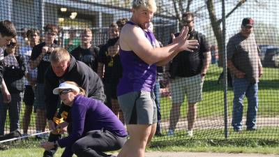 Warner’s record-setting throws lead NV in POI meet at home