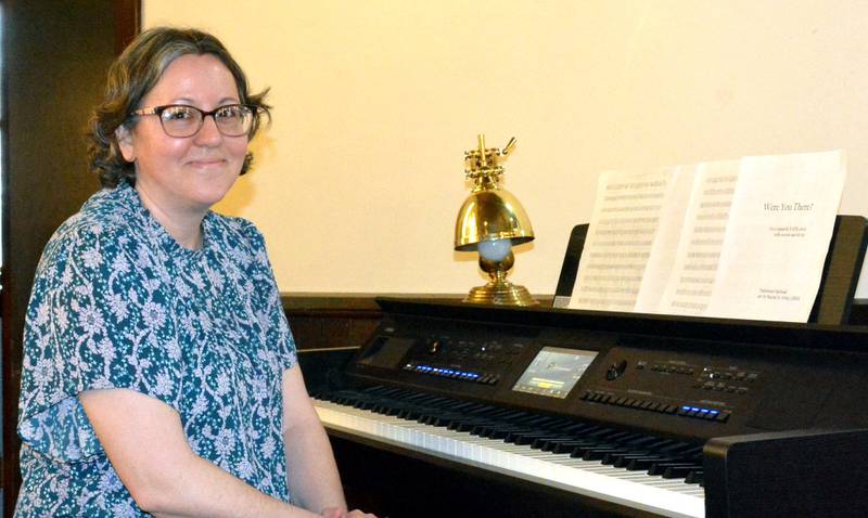 Rachel Oxley writes most of her music in her Greenfield home when the rest of the house goes to bed.