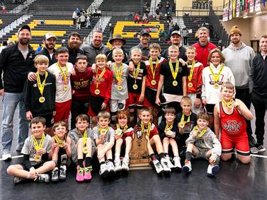 Creston’s youngest wrestlers bring home duals win