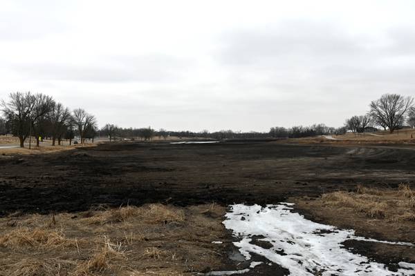 Final touches for lake on hold until warmer weather