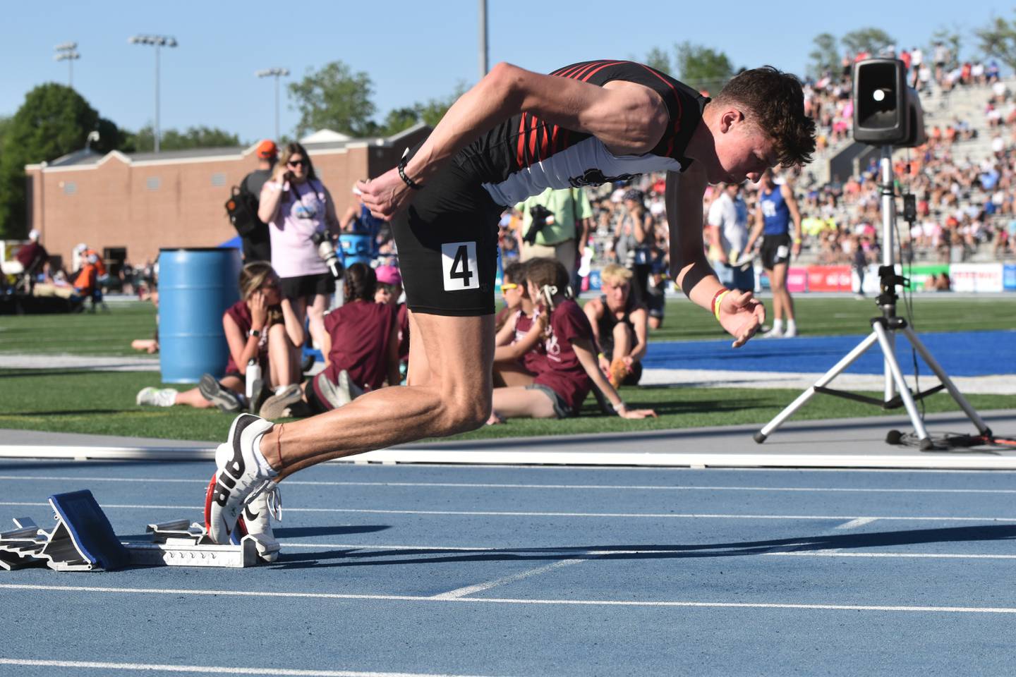 Ryce Reynolds - 1A 400m, 400m hurdles and sprint medley champion. Second in 200.