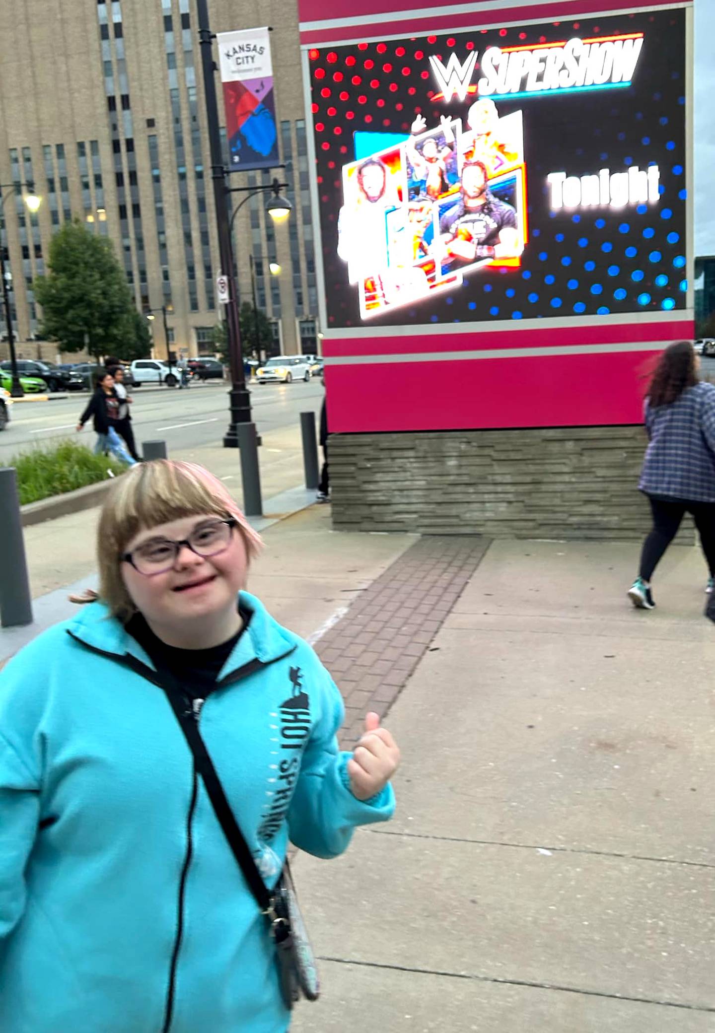 This May won't be the first time Tessa has attended a live WWE event.