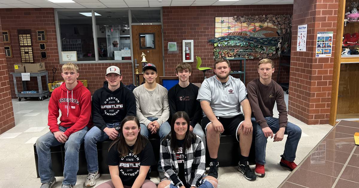 Creston wrestling puts bow on season Creston News