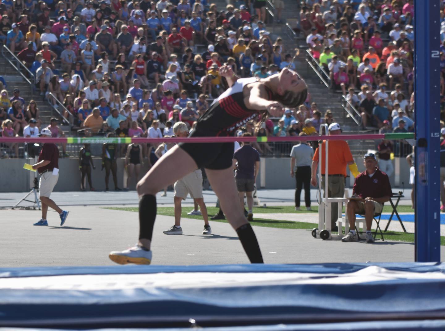 Aubree Shields - second place 1A high jump