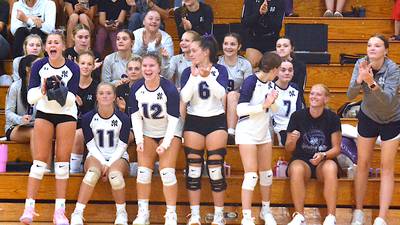 VOLLEYBALL: Wolverines resilient despite sweep to Atlantic