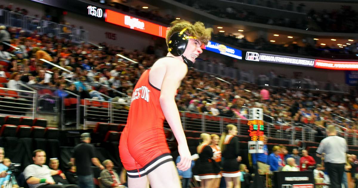 Four Panthers undefeated after first day of state wrestling Creston News