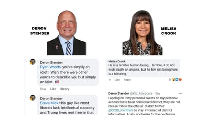 Stender comments cited in lawsuit