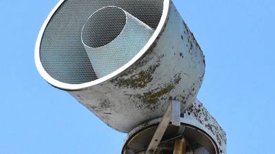 ‘Orphan’ tornado siren repair tabled indefinitely