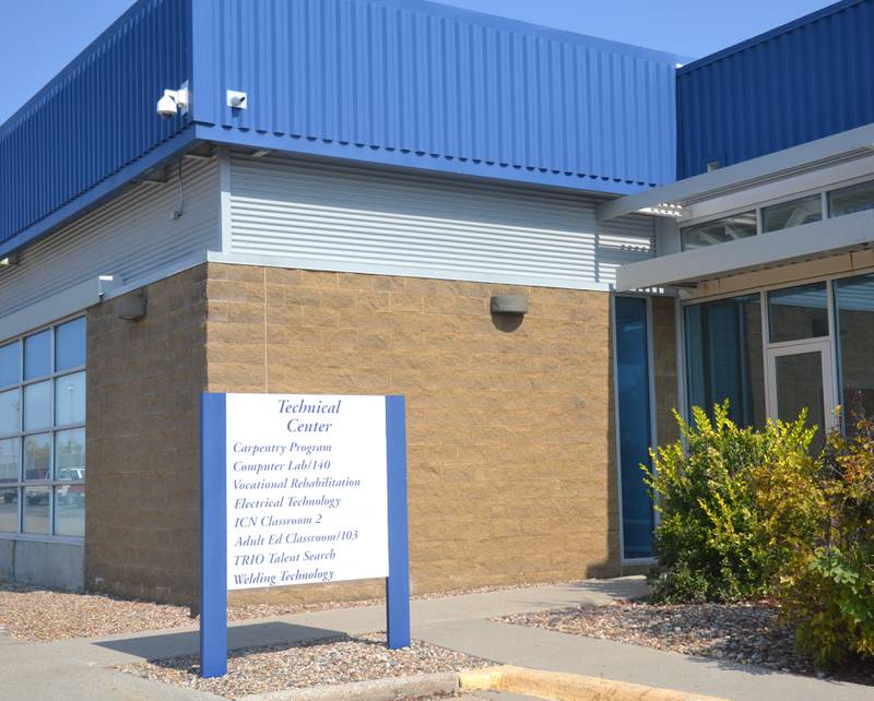 The new skilled trades building will be constructed east of Tech Center II.