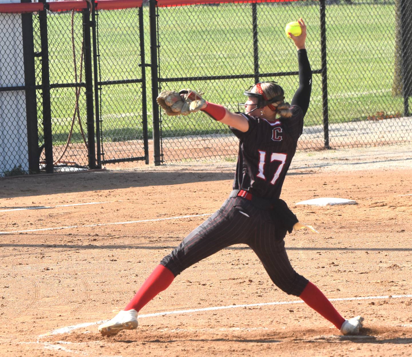 Pitcher Taryn Fredrickson pitched her 600th career strikeout Wednesday.