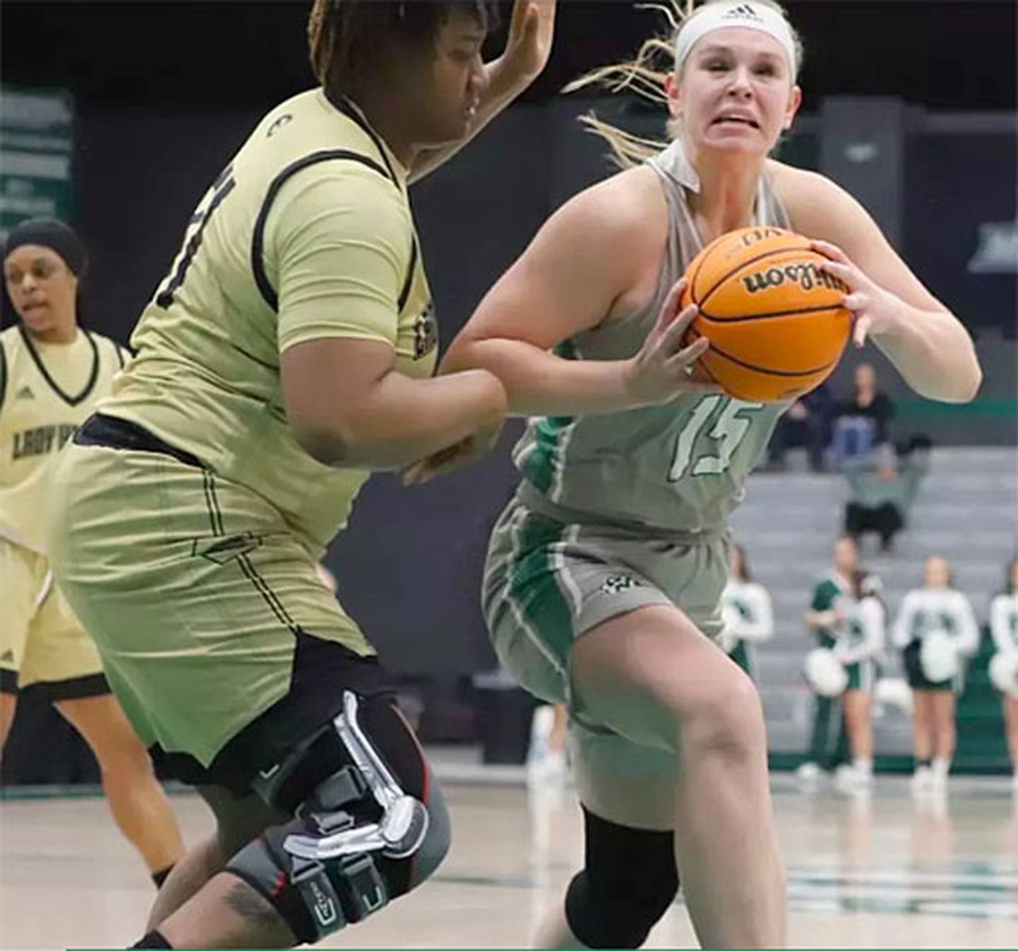 Northwest Missouri State University's Kelsey Fields of Creston is the team's leading rebounder and second-leading scorer as the Bearcats are off to a 7-2 start and ranked ninth in the nation.