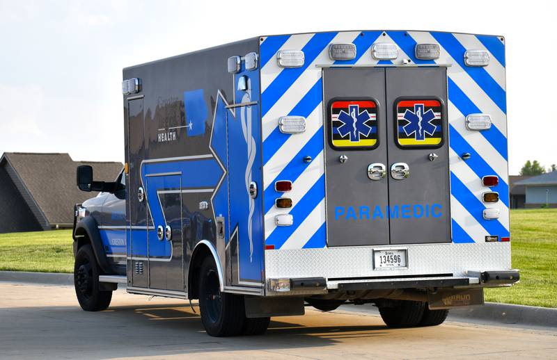 A Greater Regional ambulance during the EMS Cookout in 2023.