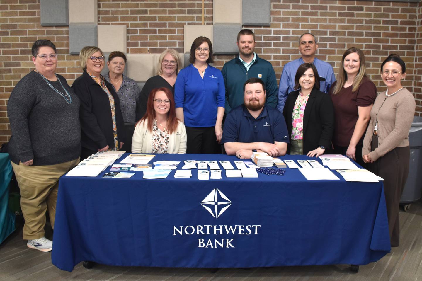 Staff at Creston's Northwest Bank spent Thursday night helping out at the fraud seminar.