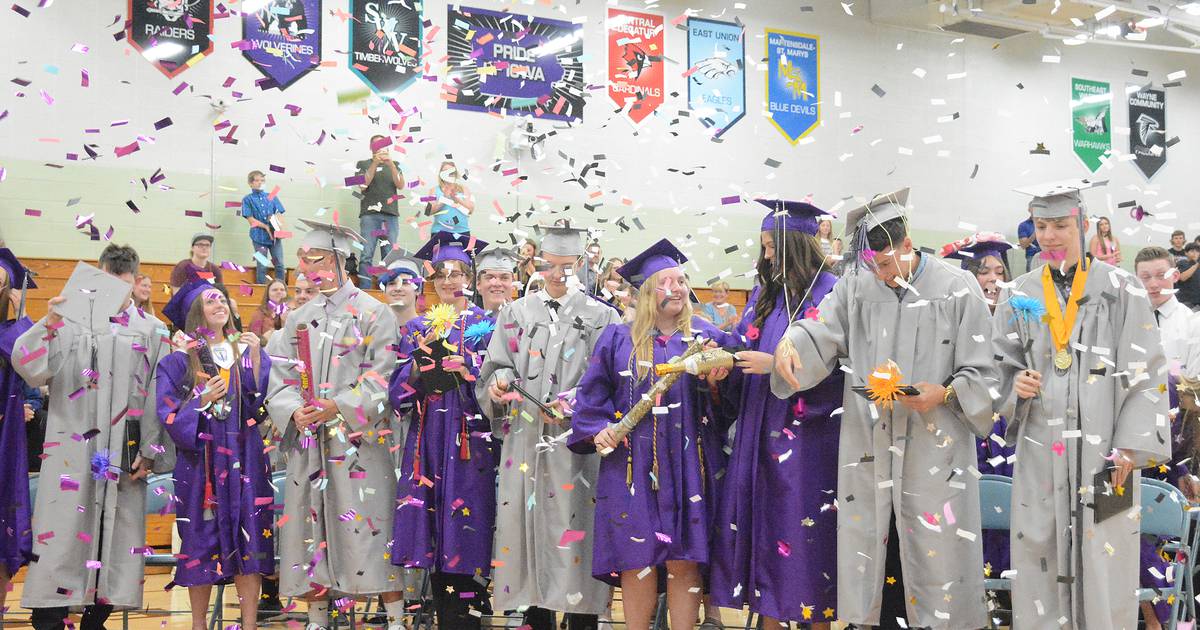 Nodaway Valley, OrientMacksburg send out the Classes of 2023 Creston