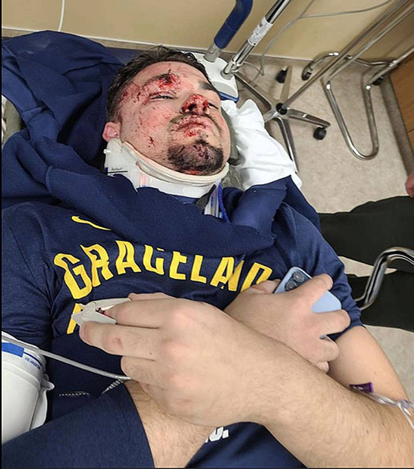 Kaden Briggs was seriously injured in an auto accident on Highway 34 in December 2023.