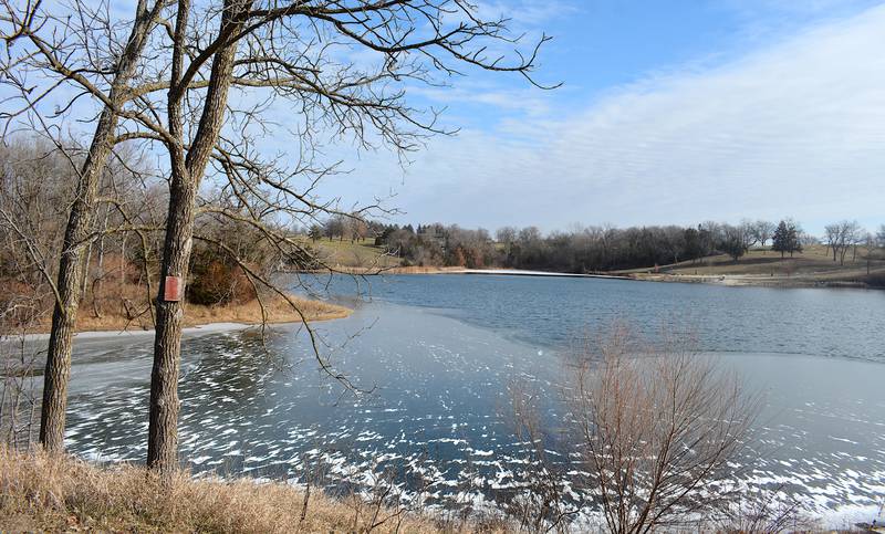 A view from a lookout at Afton Lake, one of the three proposed locations for planting trees if the city were to be awarded the IRA grant.