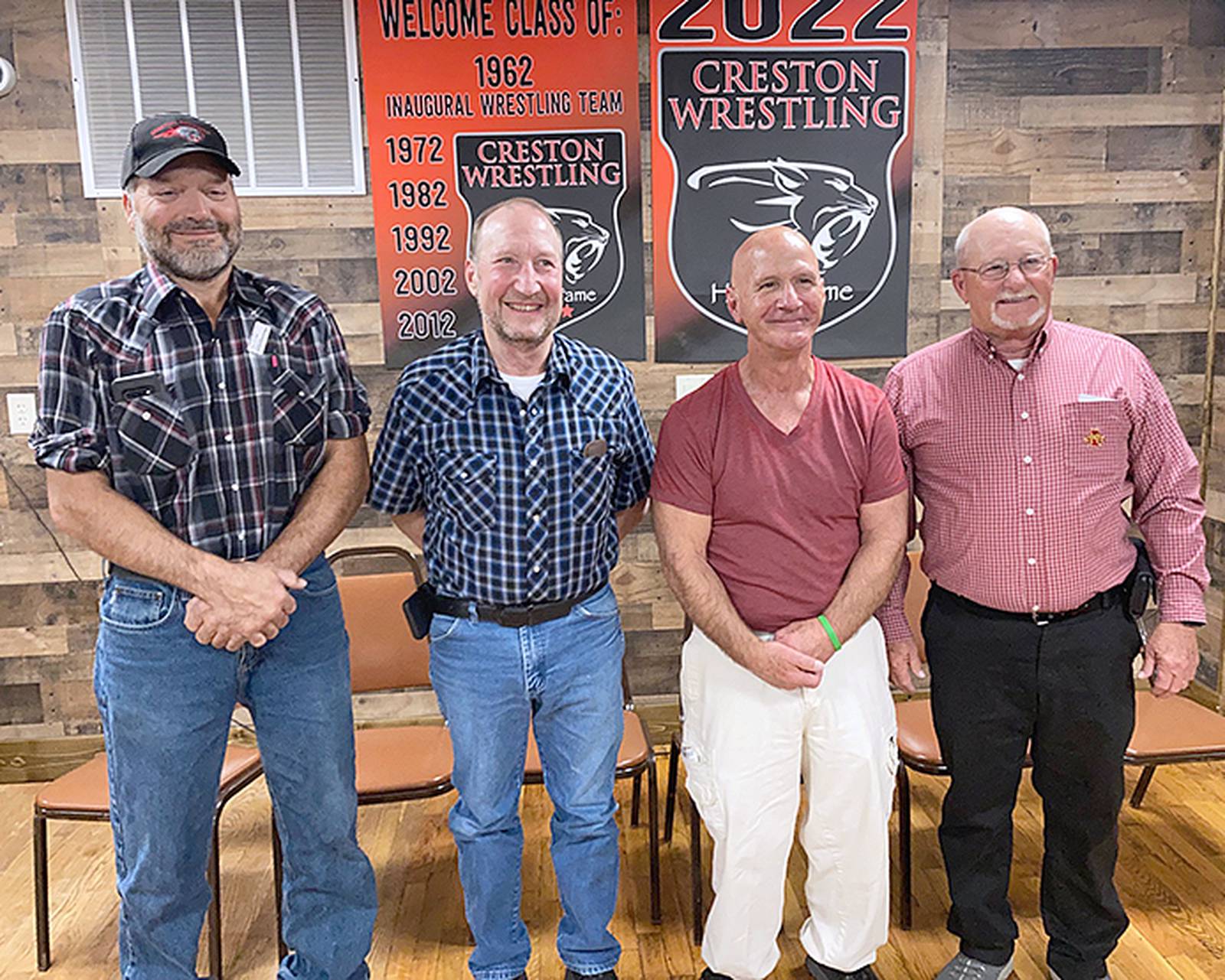 State standouts join wrestling hall of fame Creston News