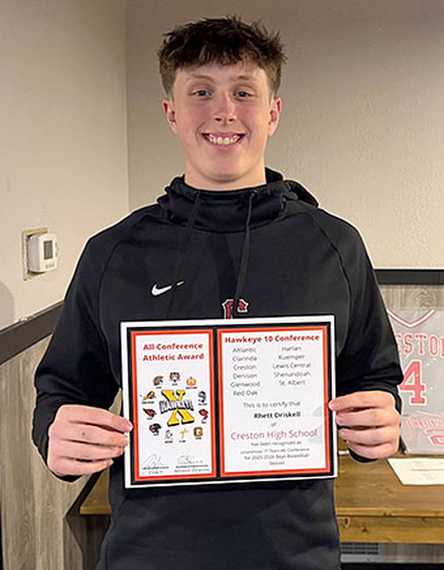 Panther junior Rhett Driskell was named unanimously to the all-conference first team after averaging 20.1 points and 7.1 rebounds this season.