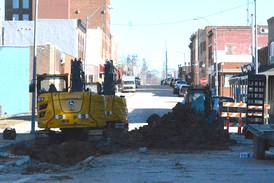 Water main construction continues in Uptown