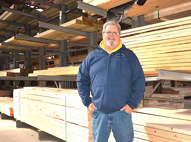 Rick Mericle began recently as general manager of Farmers Lumber Company in Fontanelle.