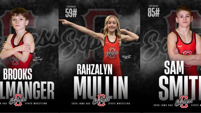 Youth wrestlers bring home 3 golds