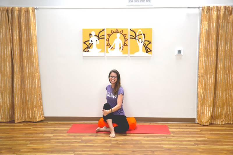 Michelle Wilson, owner of Radiant Wellness Solutions, has opened a new yoga studio and healing space at 122 N. Maple St. in uptown Creston.