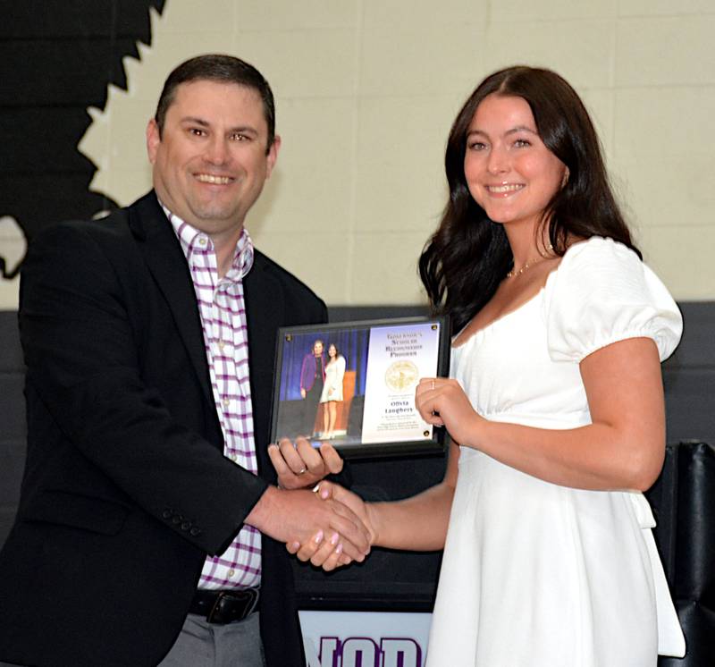 Nodaway Valley senior receives recognition as the school's Governor's Scholar.