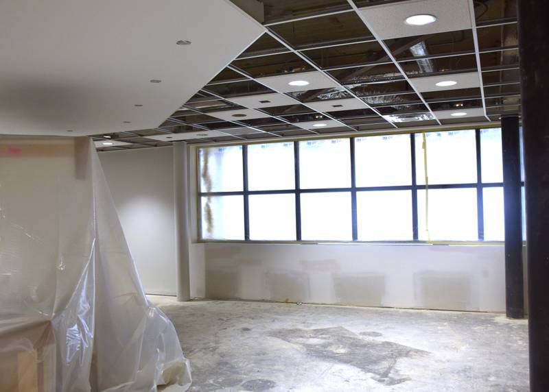 Visitors will be required to come through the new school office in order to enter the building.