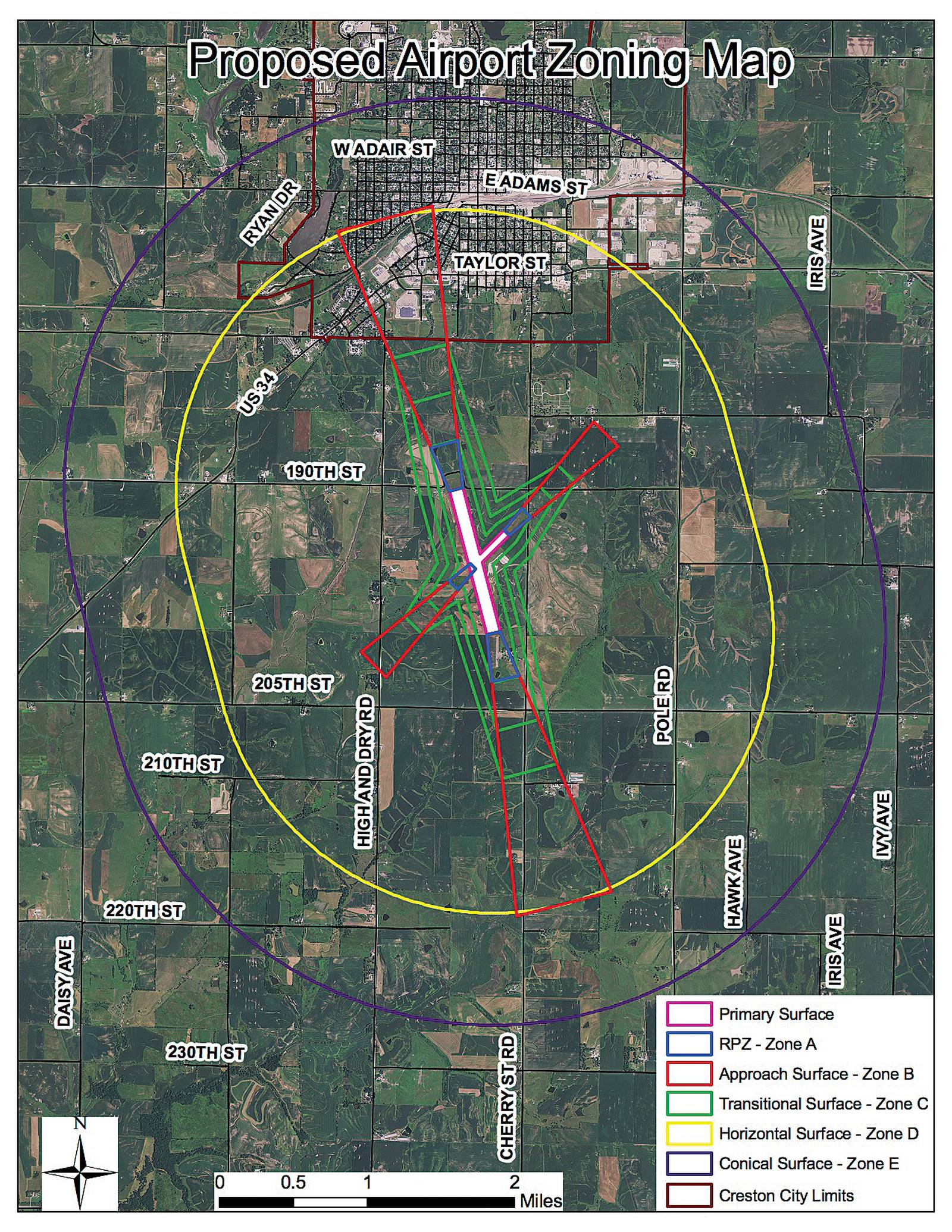 Second public hearing scheduled for proposed Creston airport zoning
