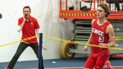 Oates sets four SWCC indoor records