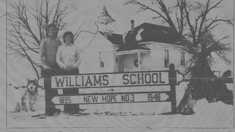 Restoring the 1895 New Hope Township School Number 3 was a dream shared by Bill and Patty Koob of rural Lorimor snd Koob’s father, who died in 1980. The school was also known as the “Williams School.”