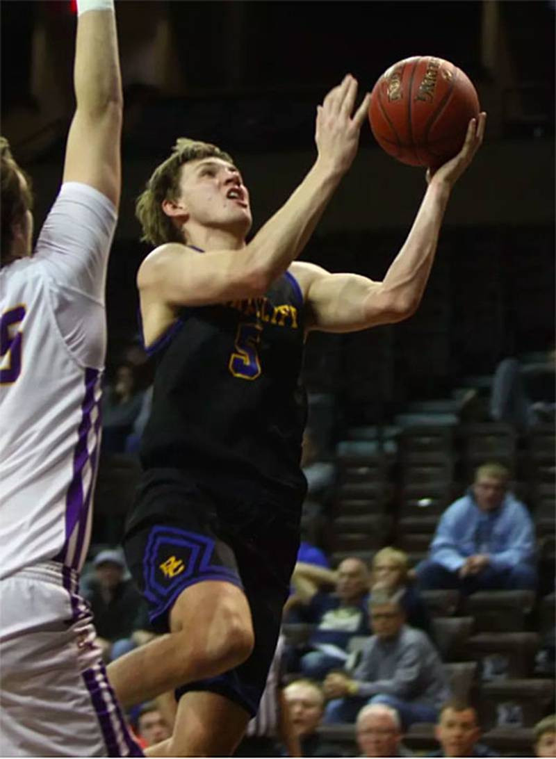 Jay Wolfe of Creston was an NAIA first team All-American for Briar Cliff in 2019 and GPAC Player of the Year. He scored 1,804 career points.
