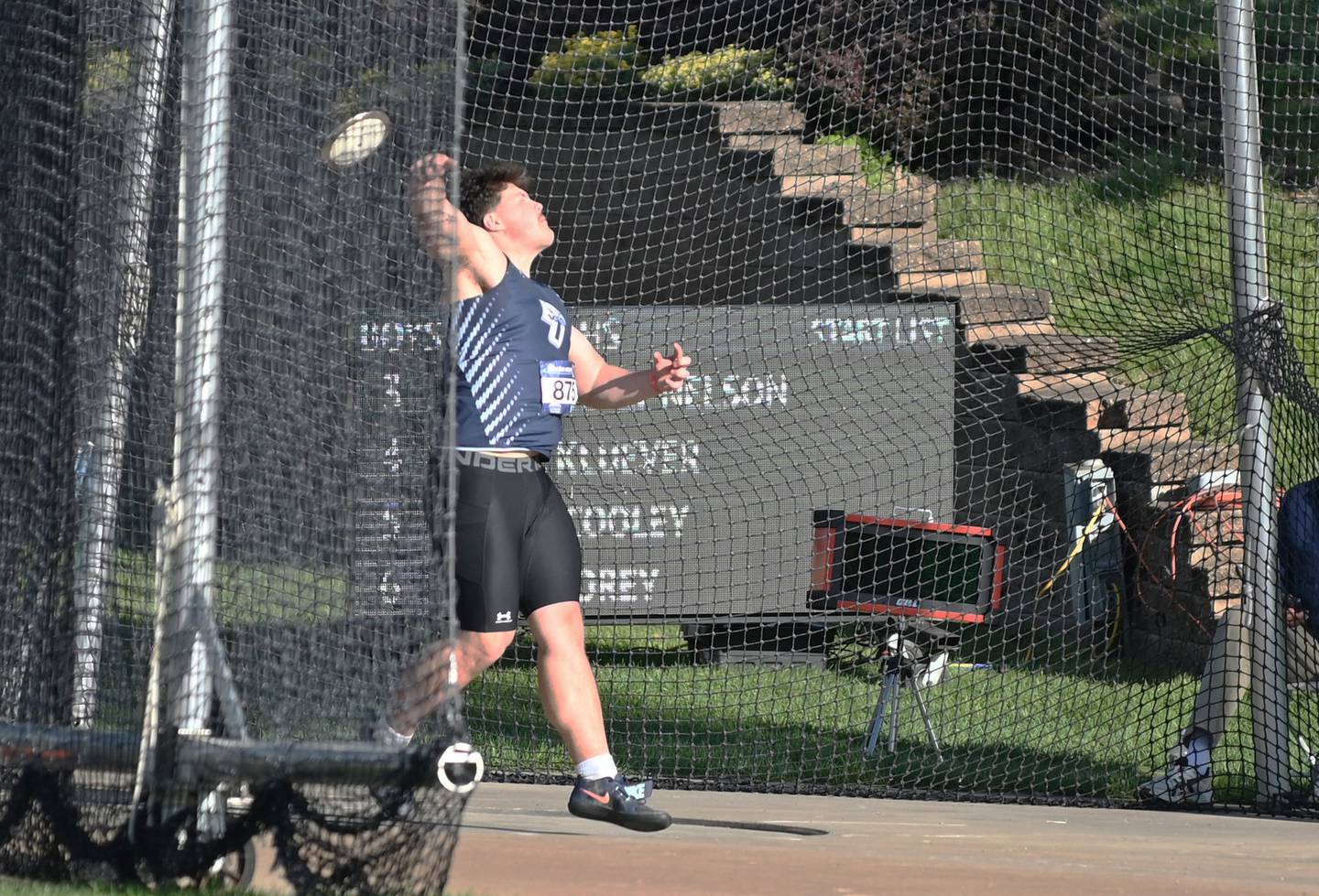 East Union’s Morgan Cooley placed 18th in discus and second in shot put at Drake.