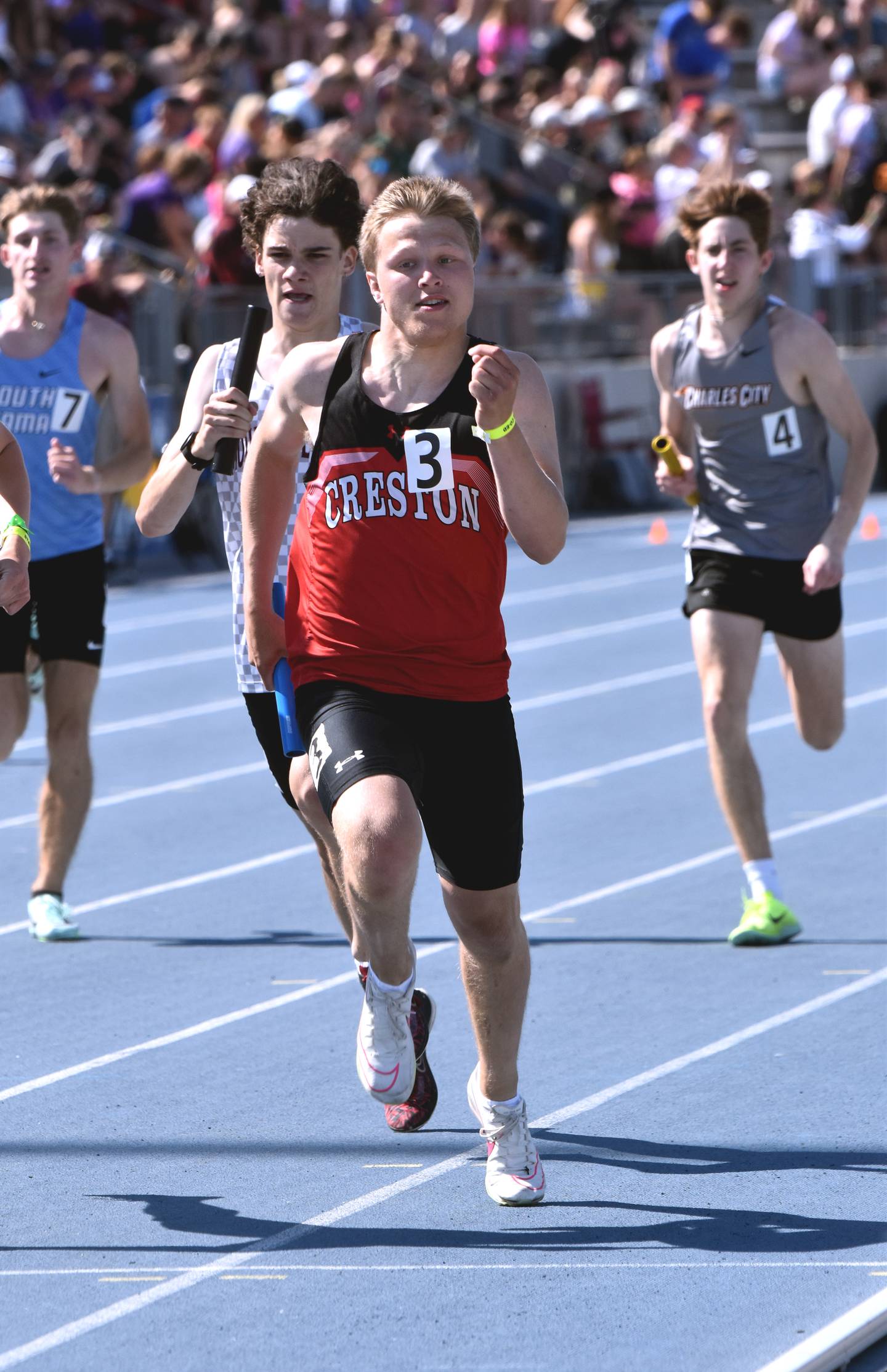 Austin Evans - 9th place 3A distance medley relay