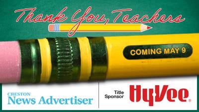 Thank You, Teachers comes here May 9