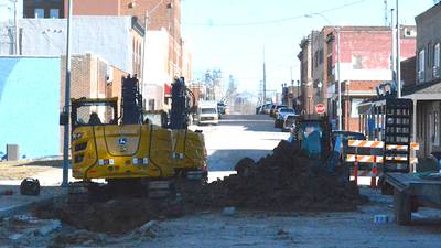 Water main construction continues in Uptown