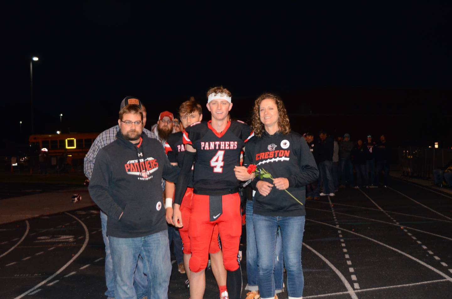 Cael Turner with parents Travis and Emily