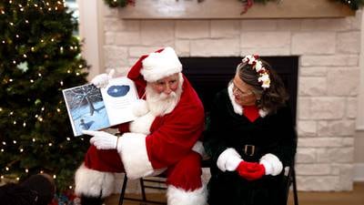 Santa Rob embodies the spirit of Old Saint Nick