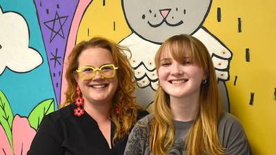 Artistry, from mother to daughter