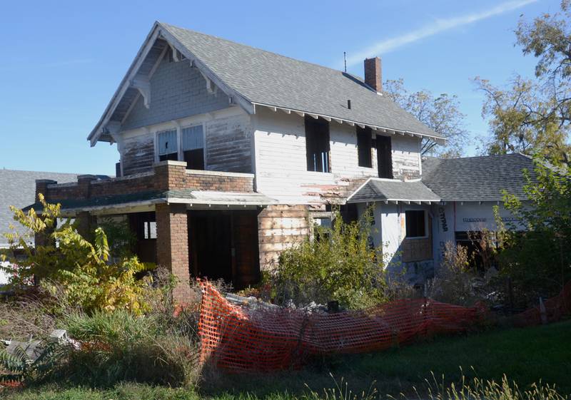 615 N. Maple St. is one of three city-owned residential properties to be torn down.