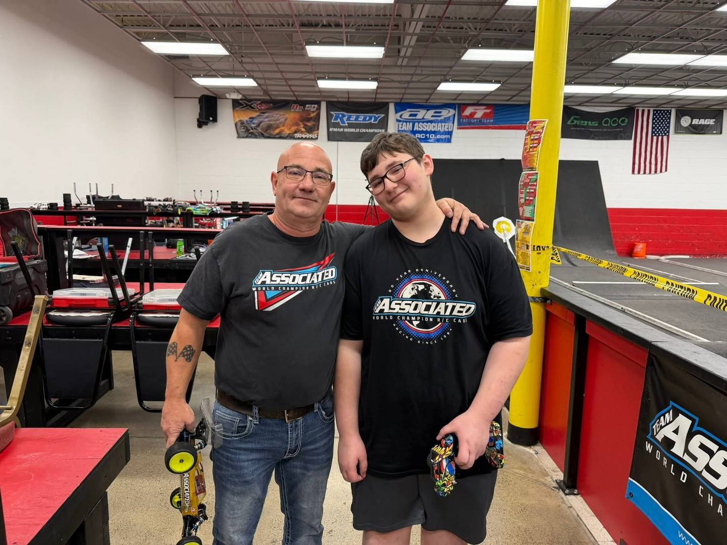 David and Jayme share a moment together.