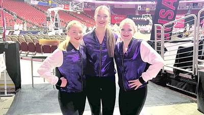 Nodaway Valley trio participates in All-Iowa Honor Dance Team