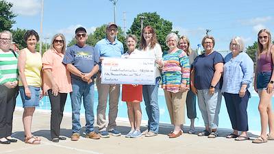 Rose Acres donates $50K to Greenfield pool